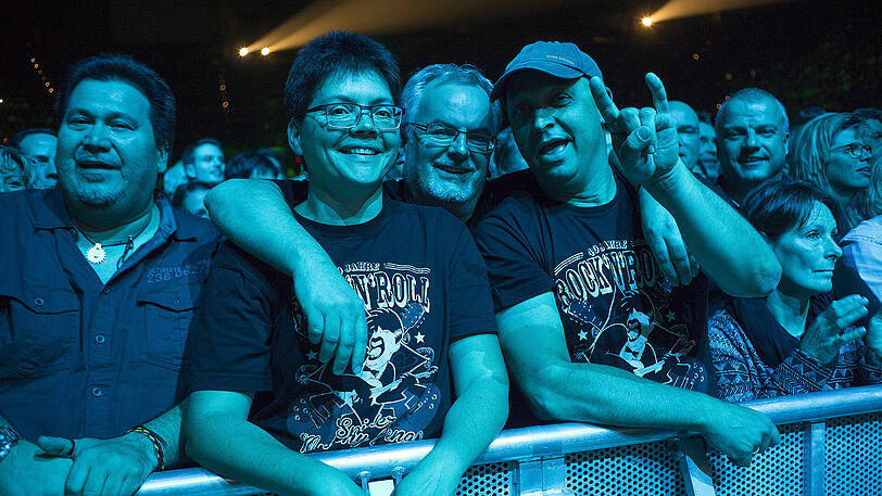 die Bilder vom 40-jährigen Bühnenjubiläum der Spider Murphy Gang in der Olympiahalle.