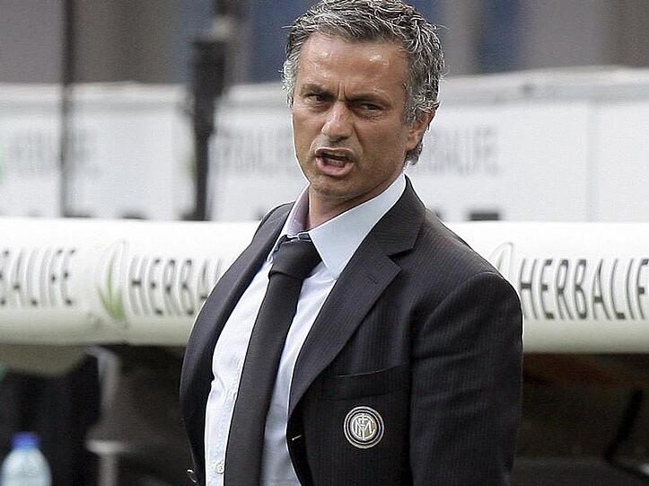 Verlängerte seinen Vertrag bei Inter Mailand: Jose Mourinho.