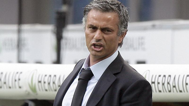 Verlängerte seinen Vertrag bei Inter Mailand: Jose Mourinho. Verlängerte seinen Vertrag bei Inter Mailand: Jose Mourinho.