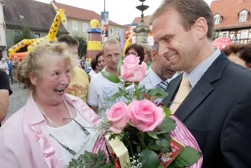 Bei den Wählern hatte Dieter Althaus lange einen Beliebtheits-Bonus. Das ändert sich jetzt.