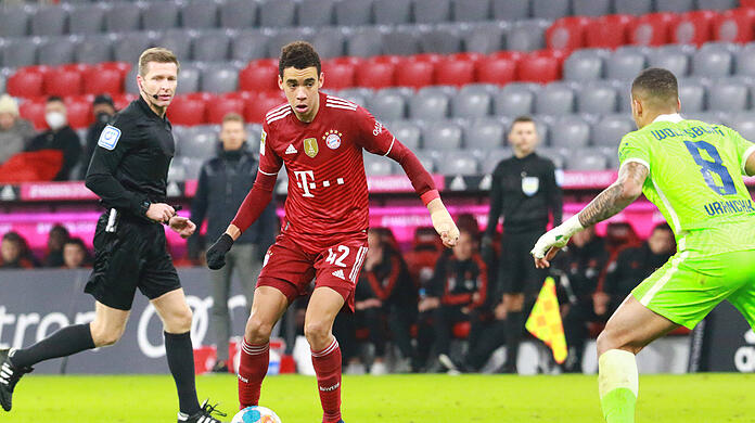 Jamal Musiala ist der Dribbelkönig der Hinrunde.