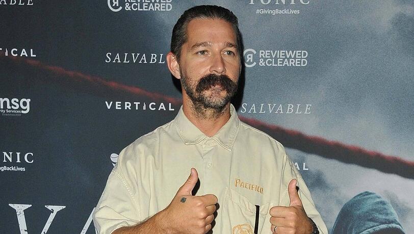 Shia LaBeouf bei der Londoner Premiere des Films "Salvable" im Juli 2025. Shia LaBeouf bei der Londoner Premiere des Films "Salvable" im Juli 2025.