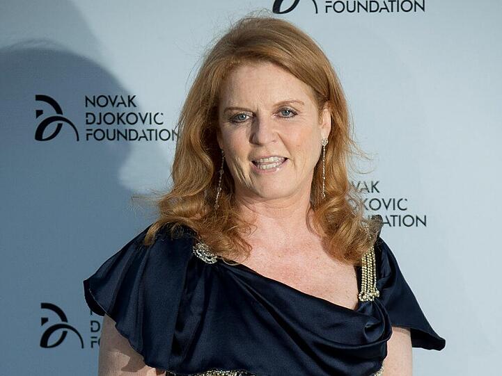 Sarah Ferguson bei einem Gala Dinner in London
