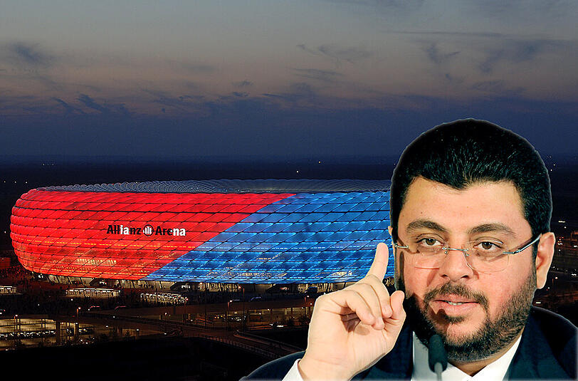 Noch spiet der TSV 1860 in der Allianz Arena. Investor Hasan Ismaik will das bald ändern.