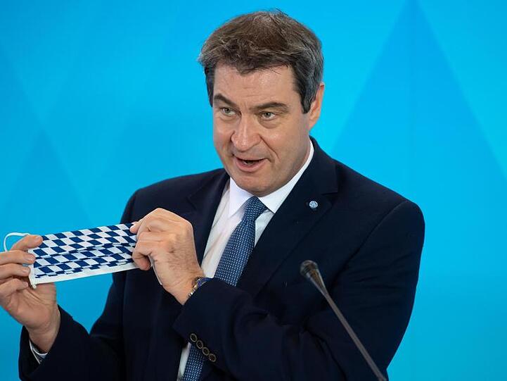 Hat meistens die Haare schön: Ministerpräsident Markus Söder. (Symbolbild)