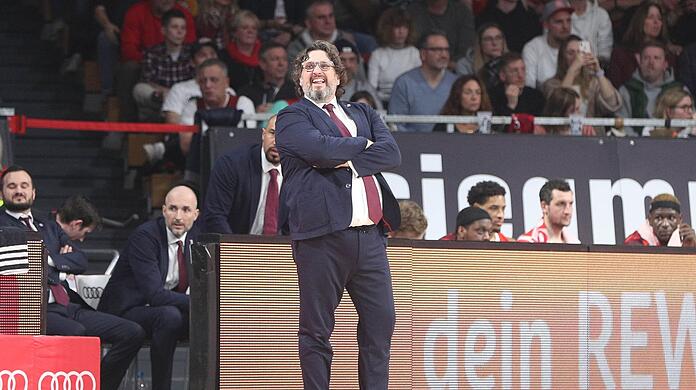 Der FC Bayern von Trainer Andrea Trinchieri unterlagen in Valencia.