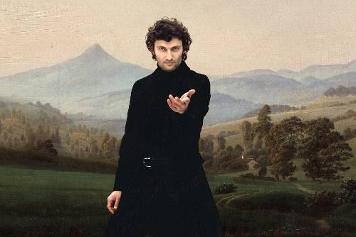 Jonas Kaufmann in der "Böhmischen Landschaft" von Caspar David Friedrich