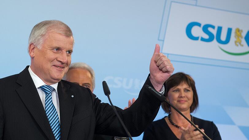 Triumphator in Bayern. Horst Seehofer. Triumphator in Bayern. Horst Seehofer.