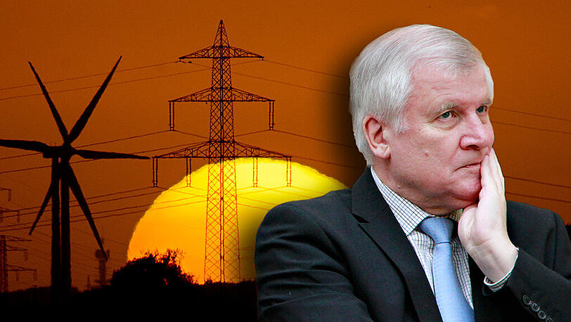 Nicht mit ihm: Bayerns Ministerpräsident Horst Seehofer lehnt den Bau der Nord-Süd-Stromtrassen seit Neuestem ab. Nicht mit ihm: Bayerns Ministerpräsident Horst Seehofer lehnt den Bau der Nord-Süd-Stromtrassen seit Neuestem ab.