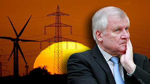Nicht mit ihm: Bayerns Ministerpräsident Horst Seehofer lehnt den Bau der Nord-Süd-Stromtrassen seit Neuestem ab.