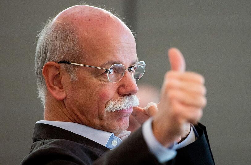 Dieter Zetsche, Vorstandsvorsitzender des Automobilkonzerns Daimler. Foto: Sebastian Kahnert/Archiv