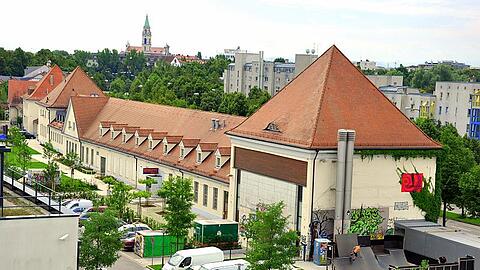Die Gebäude des Feierwerk in der Hansastraße.