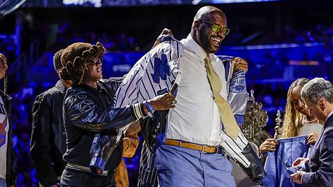 Shaquille O'Neal begann seine NBA-Karriere 1992 in Orlando.