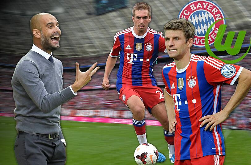 Für Bayern-Trainer Pep Guardiola (l.) ist Ballbesitz das höchste Credo.