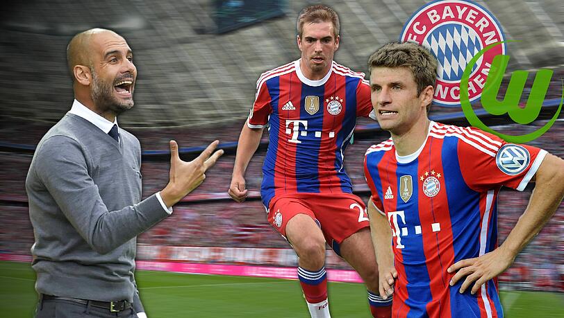 Für Bayern-Trainer Pep Guardiola (l.) ist Ballbesitz das höchste Credo. Für Bayern-Trainer Pep Guardiola (l.) ist Ballbesitz das höchste Credo.