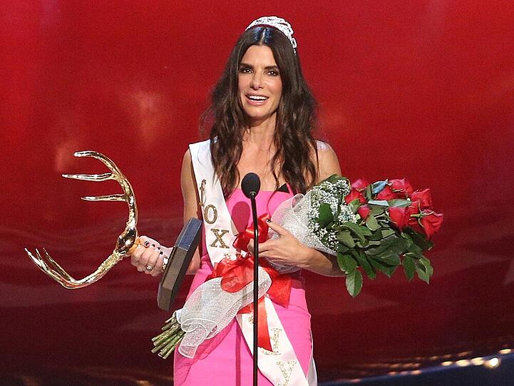 Sandra Bullock bei den Guys Choice Awards 2014: Jetzt wurde sie zur schönsten Frau der Welt gewählt