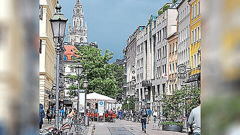 Autofrei: die Sendlinger Straße. So soll es bleiben. Möglicherweise werden hier auch bald Bäume gepflanzt.
