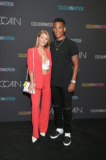 Ina mit Mann Dennis Aogo