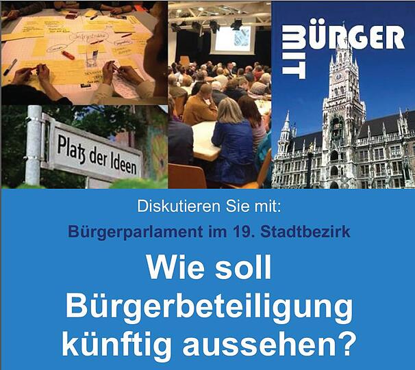 Beim Bürgerparlament geht es um die zukünftigen Formen der Bürgerbeteiligung.