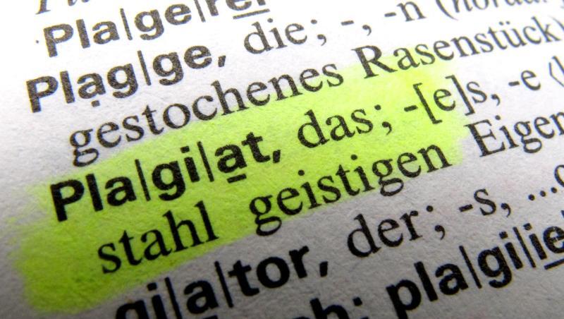 Das Foto zeigt das Wort "Plagiat" in einem Wörterbuch. Foto: Stephan Jansen/dpa Das Foto zeigt das Wort "Plagiat" in einem Wörterbuch. Foto: Stephan Jansen/dpa