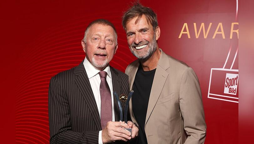 Ziemlich beste Freunde: Jürgen Klopp (r.) und Boris Becker.