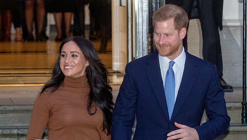 Meghan und Harry zu Beginn des Jahres in London Meghan und Harry zu Beginn des Jahres in London