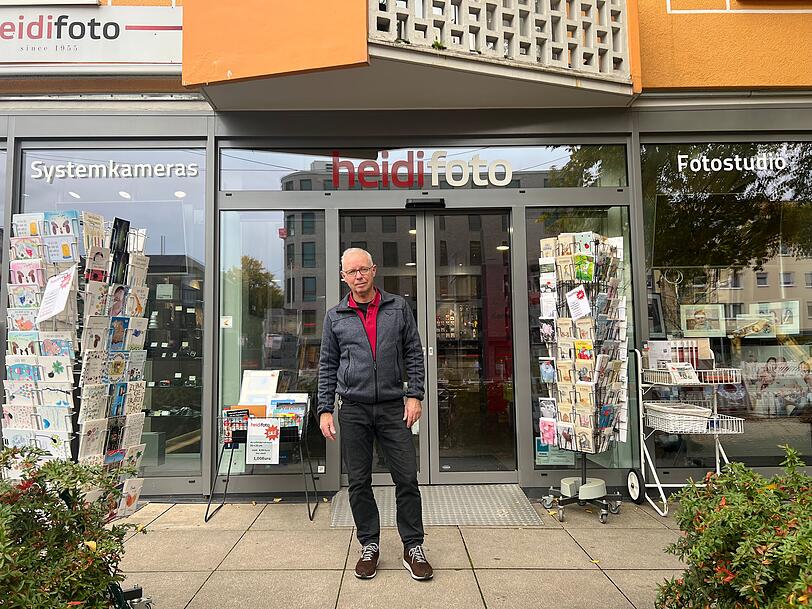 Thomas Fladung („Heidi Foto“) hat in etwa 60 Prozent Umsatzrückgang.