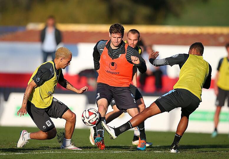 Der TSV 1860 im Trainingslager in Marbella.