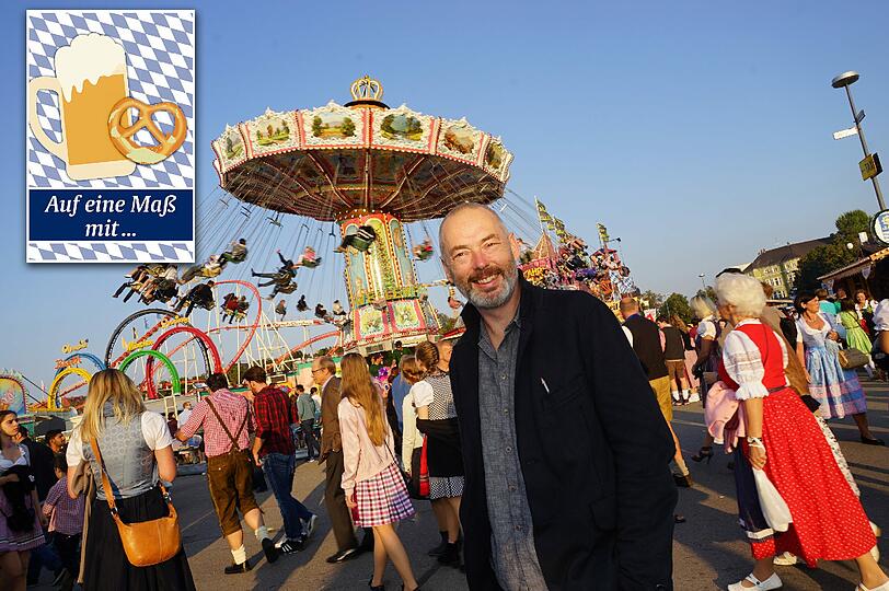 Mark Padmore auf der Wiesn.