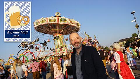 Mark Padmore auf der Wiesn.