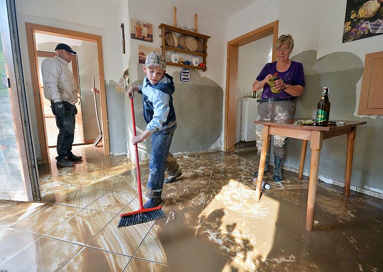 Bis sie in ihre Wohnung zurück können, wird es wohl noch dauern.