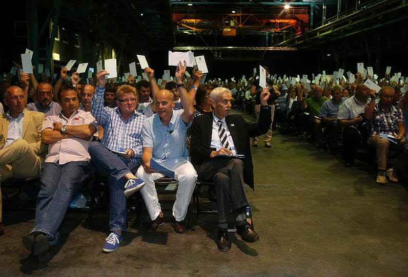 Die Bilder von der Mitgliederversammlung der Löwen im Zenith