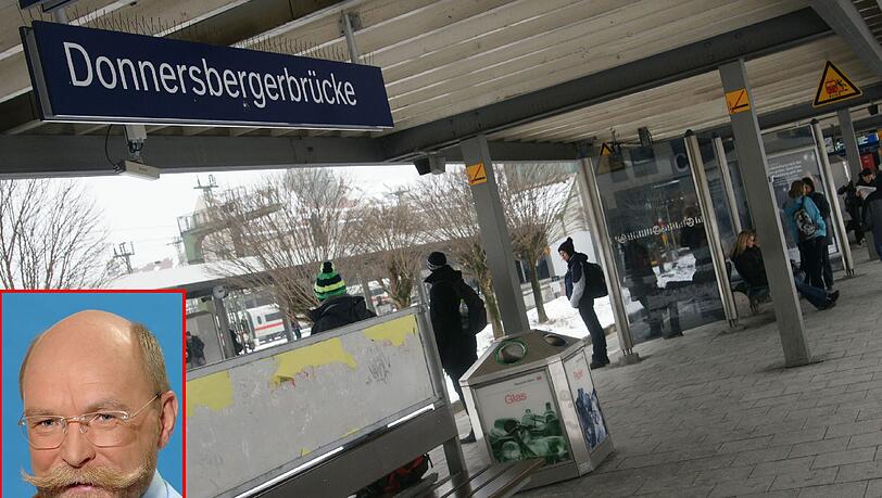 Ist mit der Gestaltung des S-Bahnhofs an der Donnersberger Brücke nicht zufrieden: BA-Chef Ludwig Wörner. Ist mit der Gestaltung des S-Bahnhofs an der Donnersberger Brücke nicht zufrieden: BA-Chef Ludwig Wörner.