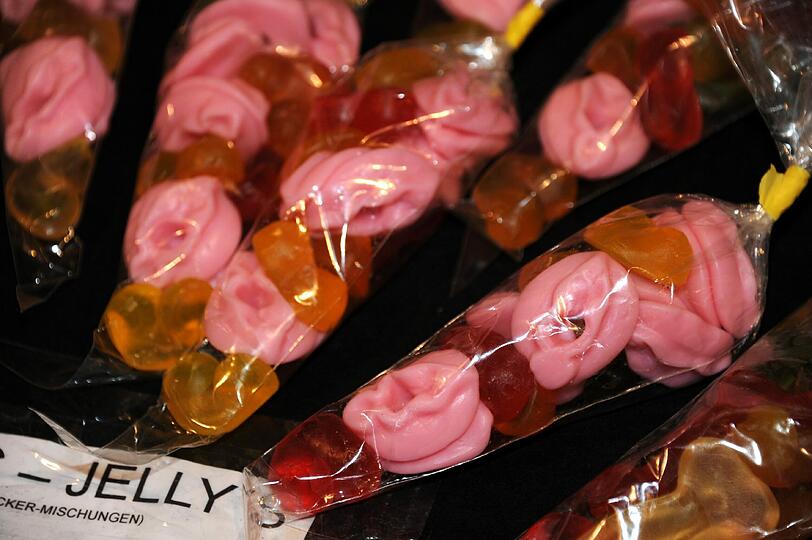 Sehr spezielles Spielzeug für jeden Geschmack gibt es auf der Erotikmesse "Eros und Amore"  in München zu kaufen.
