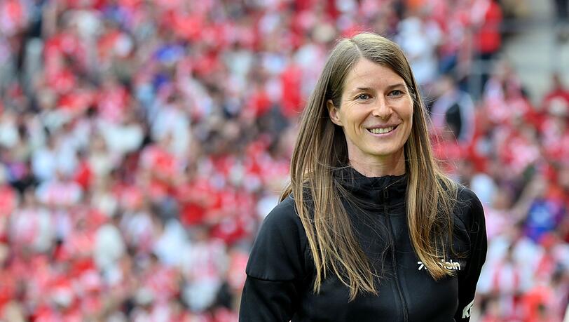 Marie-Louise Eta freut sich auf das Heimspiel. (Archivbild)
