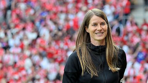 Marie-Louise Eta freut sich auf das Heimspiel. (Archivbild)