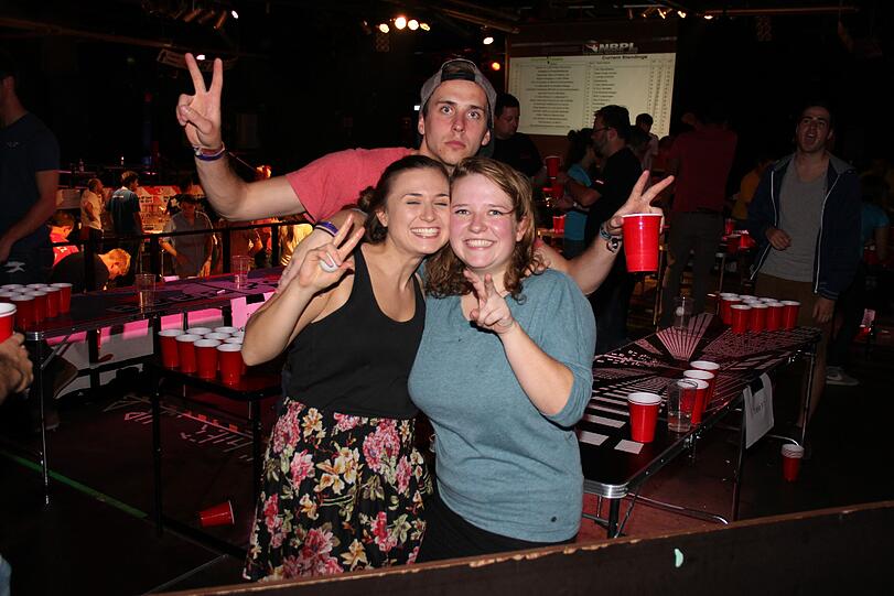 Weitere Bilder von der ersten Europameisterschaft im Beer Pong in München am 06. September.