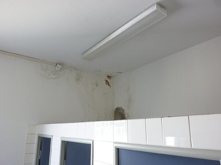 Ekel-Toiletten Hygiene Alarm Schulen