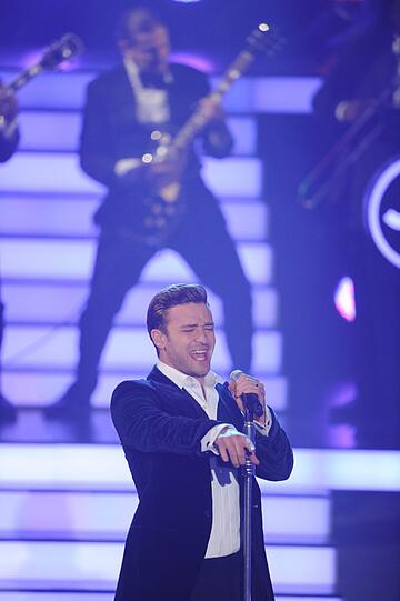 Die Bilder vom fulminanten Auftritt von Justin Timberlake bei Wetten, dass ...?