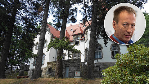 Als Weltrückzugsort ließ Gerhart Hauptmann seine Villa Wiesenstein um 1900 im Riesengebirge errichten.