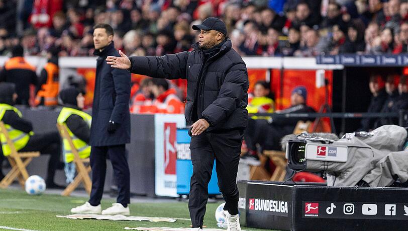 Das Unentschieden bei Bayer Leverkusen ist für den FC Bayern um Vincent Kompany wie ein Sieg im Duell um die Meisterschale.