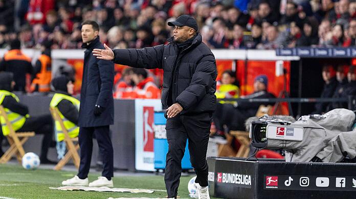 Das Unentschieden bei Bayer Leverkusen ist für den FC Bayern um Vincent Kompany wie ein Sieg im Duell um die Meisterschale.