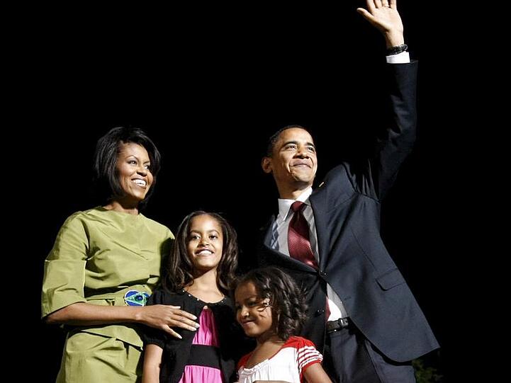 Familie Obama wird im Januar ins Weiße Haus einziehen