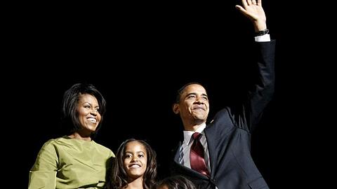 Familie Obama wird im Januar ins Weiße Haus einziehen
