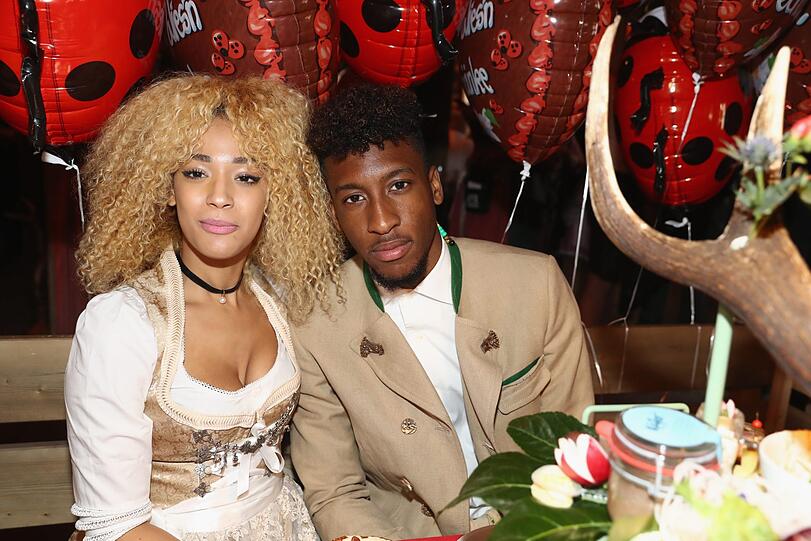 2016 zeigten sich Sephora und Kingsley Coman noch auf der Wiesn. Mittlerweile ist das Ehepaar allerdings getrennt. Die beiden haben zwei Kinder.