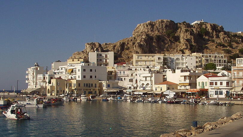 Karpathos nach Kasos (Flugzeit gemäß Flugplan: 15 Minuten).