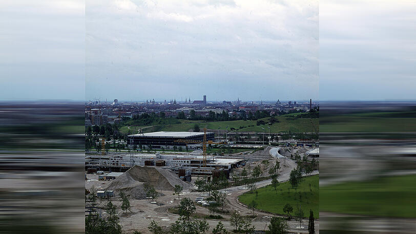 1969/70: Die Halle steht, der Rest des Parks noch nicht so ganz.