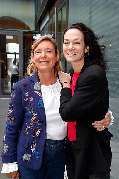 Daniela Timmermanns und Charlotte von Oeynhausen Daniela Timmermanns und Charlotte von Oeynhausen