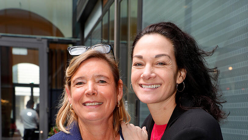 Daniela Timmermanns und Charlotte von Oeynhausen Daniela Timmermanns und Charlotte von Oeynhausen