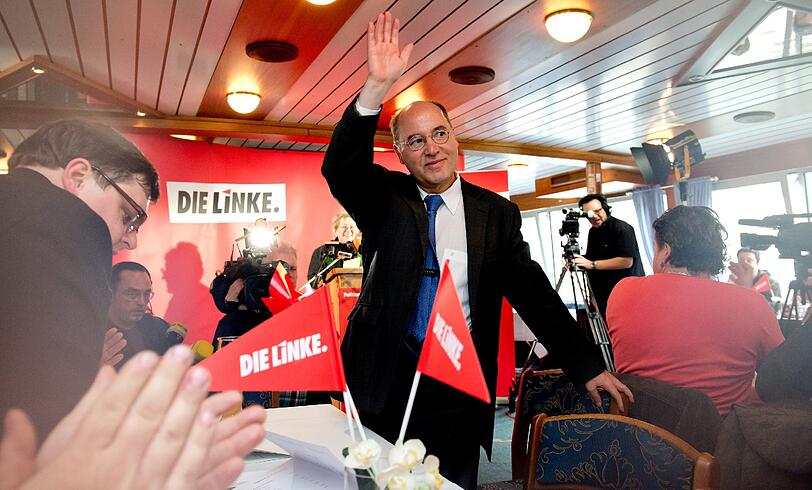 Gregor Gysi am Aschermittwoch in Passau.